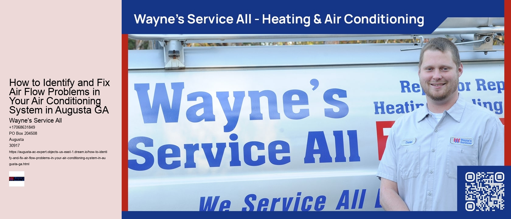 How to Identify and Fix Air Flow Problems in Your Air Conditioning System in Augusta GA